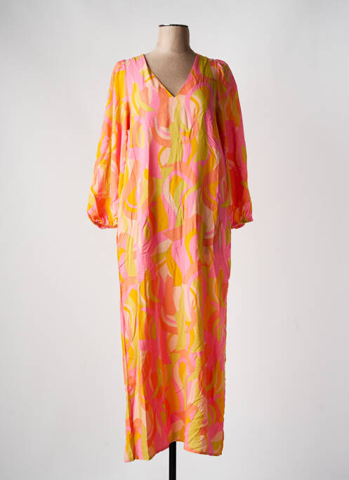 Robe longue orange GRACE & MILA pour femme