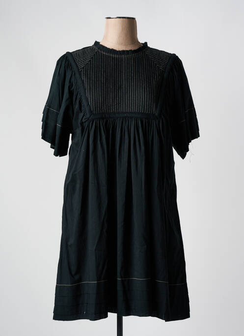 Robe mi-longue noir LEON & HARPER pour femme