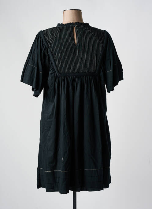 Robe mi-longue noir LEON & HARPER pour femme