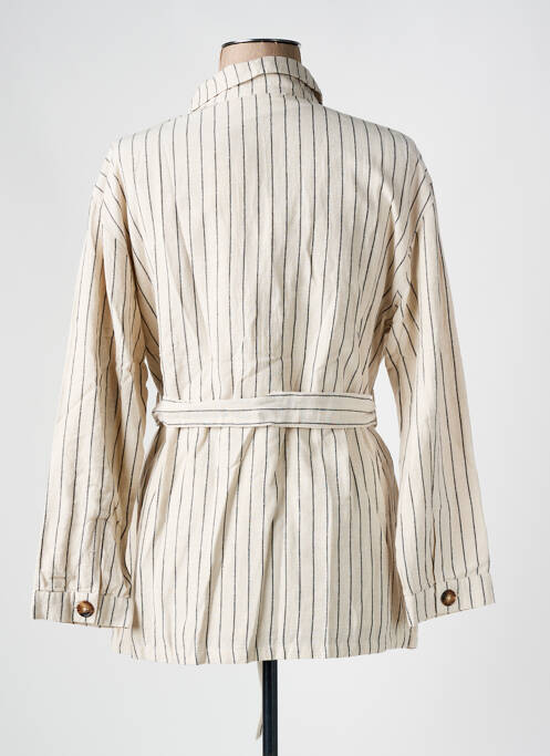 Veste casual beige LA PETITE ETOILE pour femme