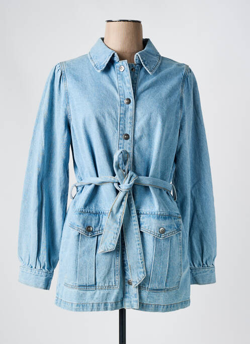 Veste casual bleu OBJECT pour femme