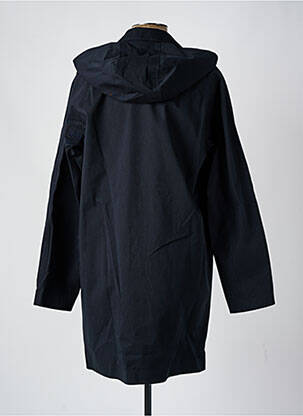 Trench a capuche a capuche bleu FAGUO homme