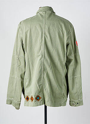 Parka manches longues sans capuche vert HERO SEVEN homme