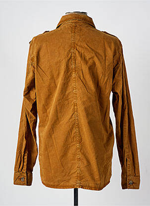 Veste casual fermeture boutonnée sur le devant marron HERO SEVEN homme