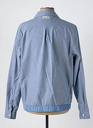 Veste casual fermeture boutonnée sur le devant bleu SCOTCH & SODA homme