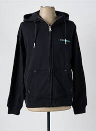Veste casual resserrée sur le bas noir SCOTCH & SODA homme