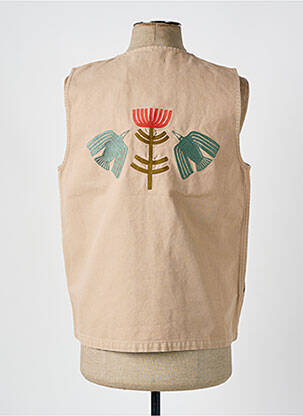 Gilet sans manche poches beige OLOW homme