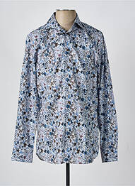 Chemise manches longues coupe cintrée bleu MATINIQUE homme