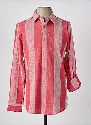 Chemise manches longues coupe cintrée rouge SCOTCH & SODA homme