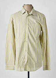 Chemise manches longues poches vert MINIMUM homme
