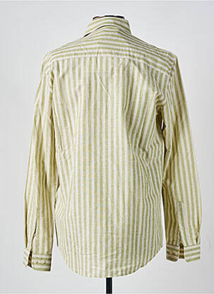 Chemise manches longues coupe droite vert MINIMUM homme