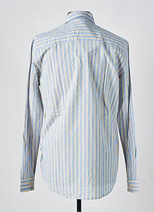Chemise manches longues coupe droite bleu MINIMUM homme