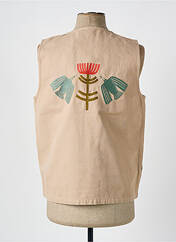 Gilet sans manche beige OLOW pour homme seconde vue