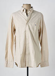 Chemise manches longues beige GANT pour homme seconde vue
