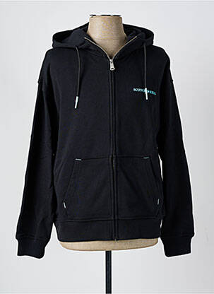 Veste casual noir SCOTCH & SODA pour homme