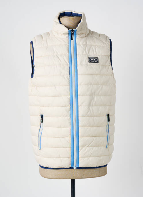 Doudoune beige N.Z.A NEW ZEALAND pour homme