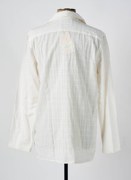 Chemise manches longues beige SCOTCH & SODA pour homme