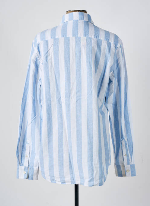 Chemise manches longues bleu SCOTCH & SODA pour homme