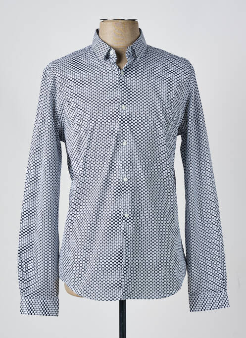 Chemise manches longues noir IKKS pour homme