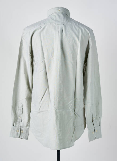 Chemise manches longues vert GANT pour homme