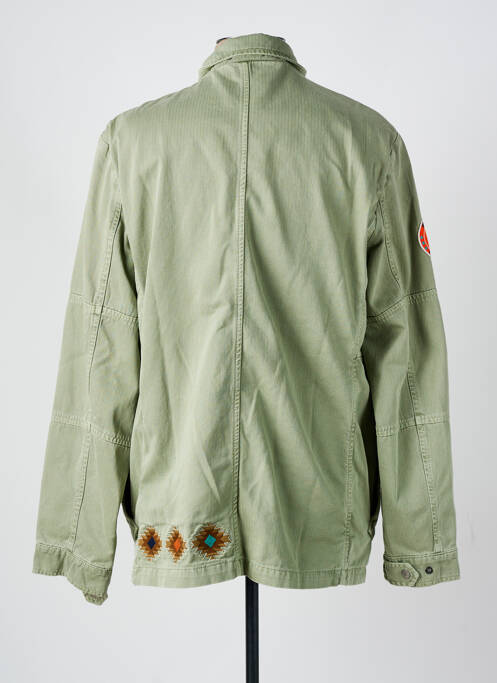 Parka vert HERO SEVEN pour homme