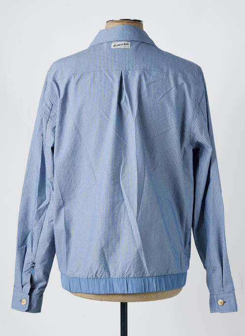Veste casual bleu SCOTCH & SODA pour homme