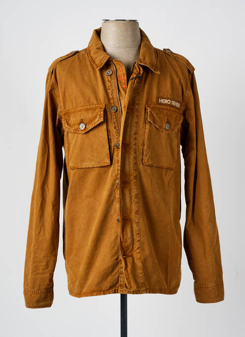 Veste casual marron HERO SEVEN pour homme