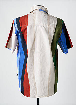Chemise manches courtes coupe droite vert THINKING MU homme