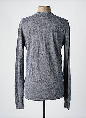 Pull tissage chiné manches longues gris SCOTCH & SODA homme