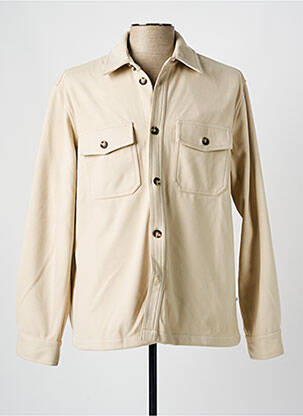 Veste casual fermeture boutonnée sur le devant beige MINIMUM homme