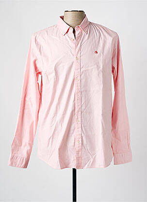 Chemise manches longues coupe droite rose SCOTCH & SODA homme