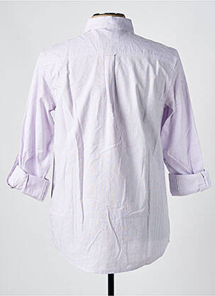 Chemise manches longues coupe droite violet SCOTCH & SODA homme