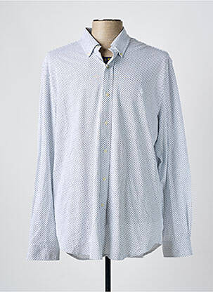 Chemise manches longues imprimé fantaisie bleu RALPH LAUREN homme