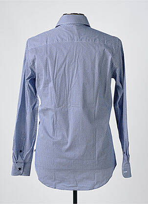 Chemise manches longues imprimé fantaisie bleu MATINIQUE homme