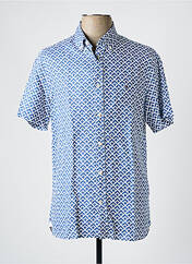 Chemise manches courtes bleu TOMMY HILFIGER pour homme seconde vue