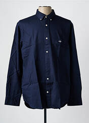 Chemise manches longues bleu GANT pour homme seconde vue