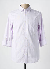 Chemise manches longues violet SCOTCH & SODA pour homme seconde vue