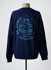 Sweat-shirt bleu EDWIN pour homme seconde vue