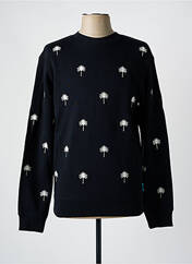 Sweat-shirt noir SCOTCH & SODA pour homme seconde vue