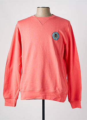Sweat-shirt orange JONSEN ISLAND pour homme