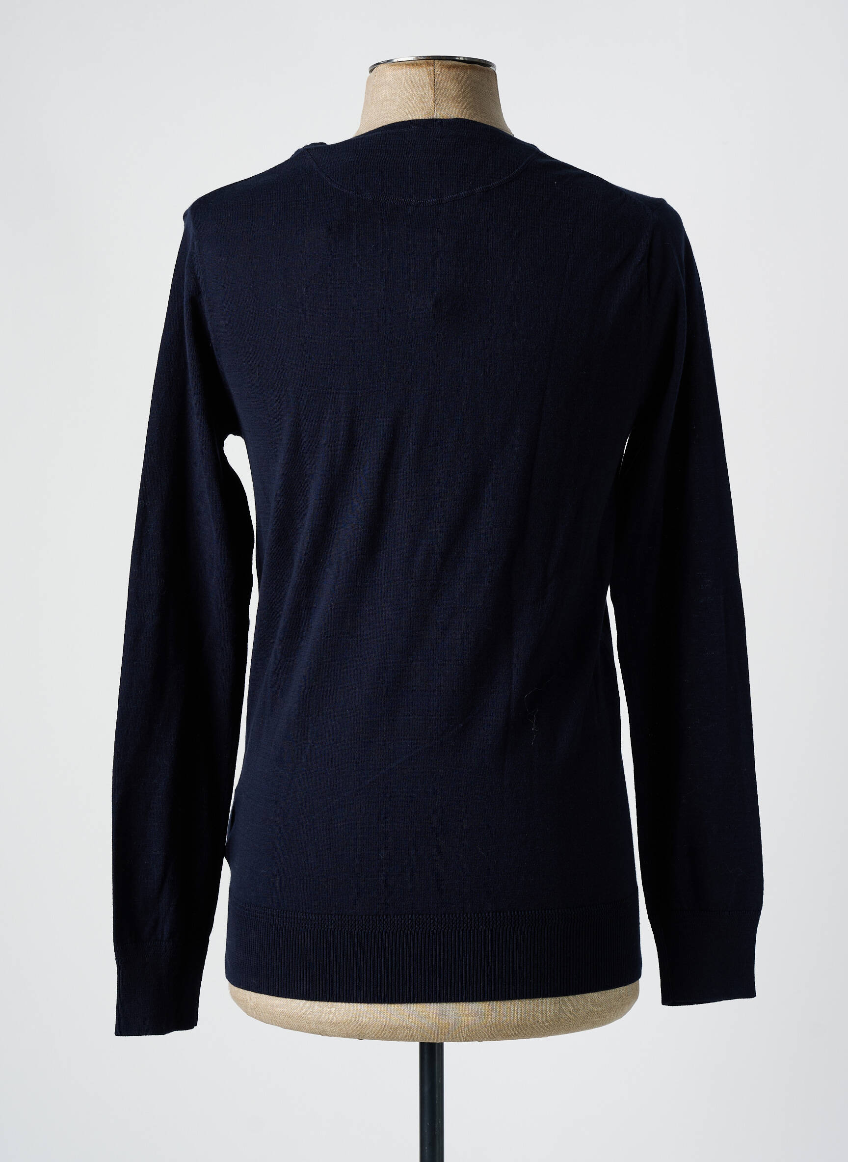 Pull col v manches longues bleu SCOTCH & SODA homme