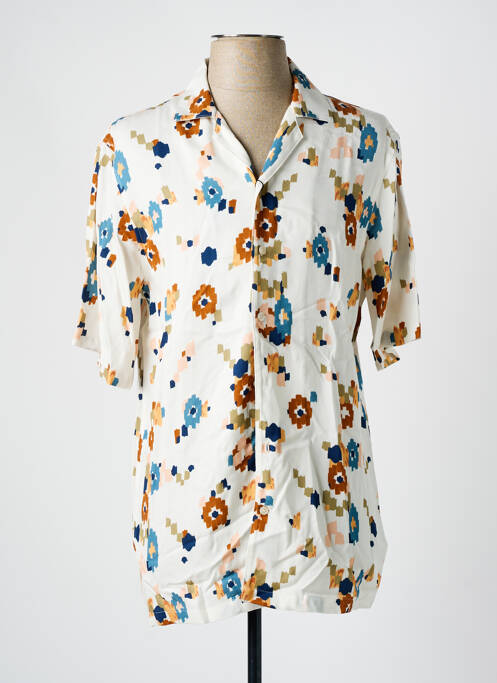 Chemise manches courtes blanc MATINIQUE pour homme