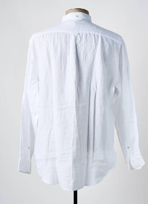 Chemise manches longues blanc GANT pour homme