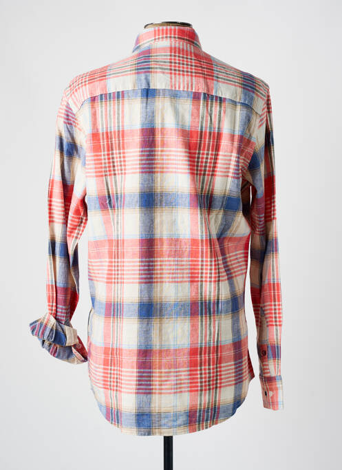 Chemise manches longues orange NEW ZEALAND AUCKLAND pour homme