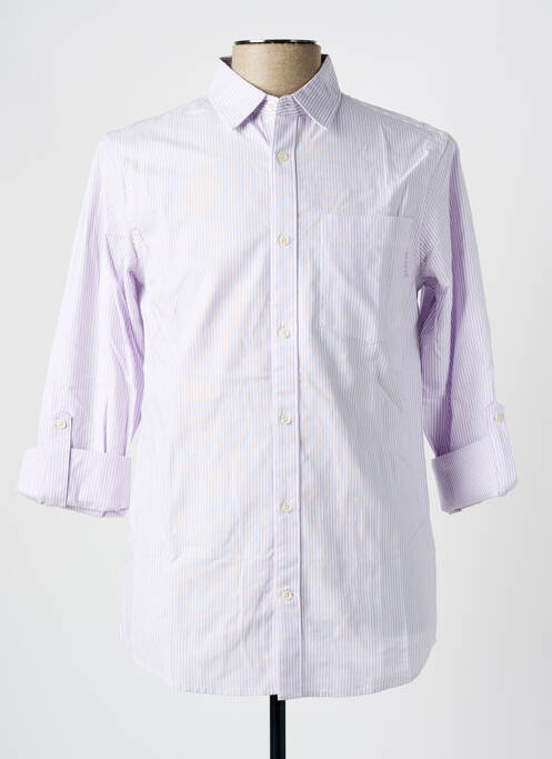 Chemise manches longues violet SCOTCH & SODA pour homme