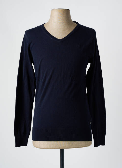 Pull col v manches longues bleu SCOTCH & SODA homme