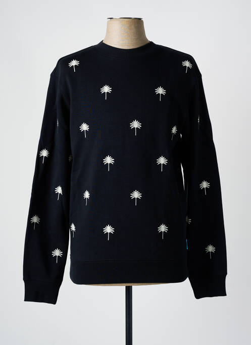Sweat-shirt noir SCOTCH & SODA pour homme