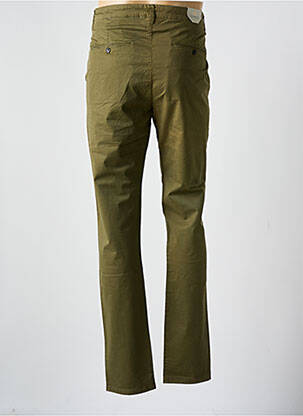 Pantalon chino tissage popeline taille normale vert DSTREZZED homme
