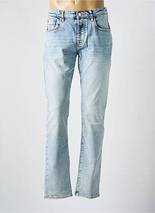 Jeans coupe slim fermeture boutonnée sur le devant taille normale bleu SCOTCH & SODA homme