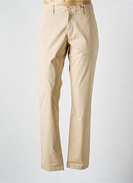 Pantalon chino tissage popeline taille normale beige GANT homme